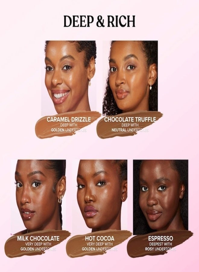 Too FacedCosmetics Too Faced Born This Way Ethereal Light Illuminating Smoothing Concealer Milk Chocolate - Very Deep With Neutral Undertones 5ml - Image 4