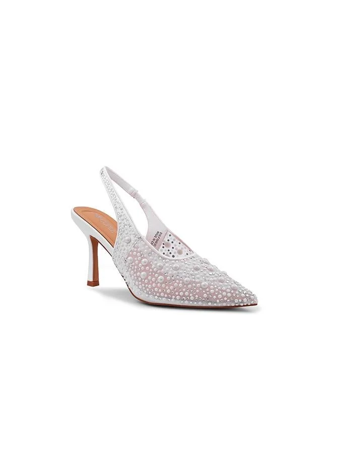 Cuple Cuple Pearl Embellished Slingback Pumps
