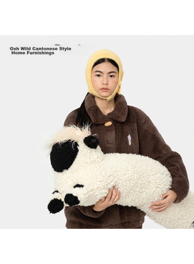 Tbh Black Face Sheep Bar Pillow, Living Room Sofa Cushion, Car Pillow, Nap Pillow, Office Pillow, Cushion, Pillow - Image 1