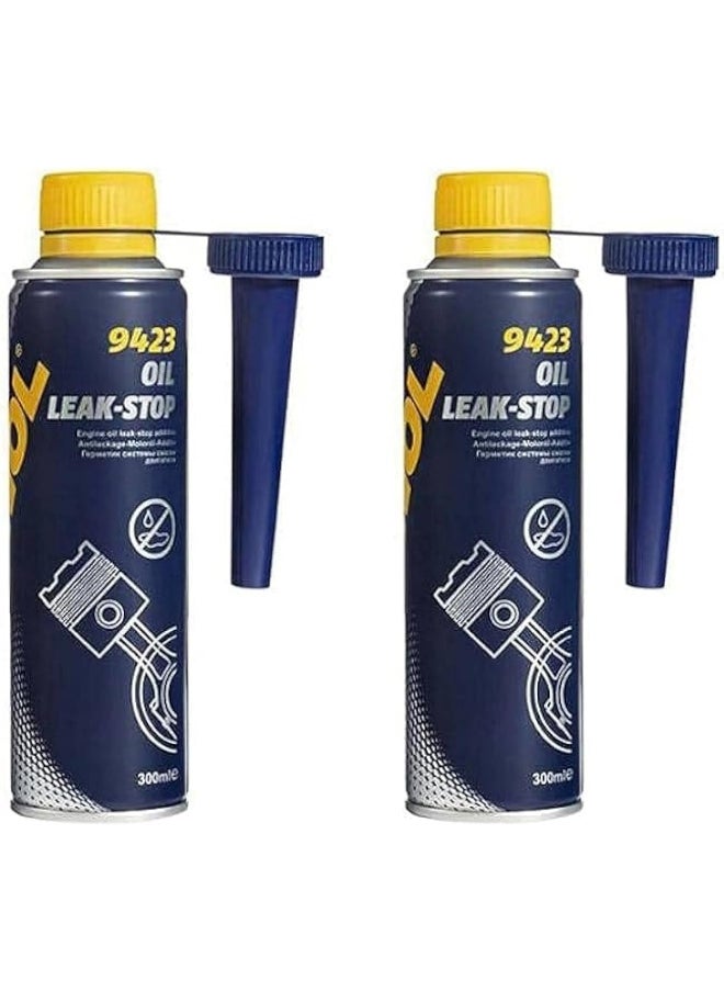 MANNOL Mannol HTE - Germany 2 Pc Pack 9423 ENGINE OIL LEAK STOP  - Image 1