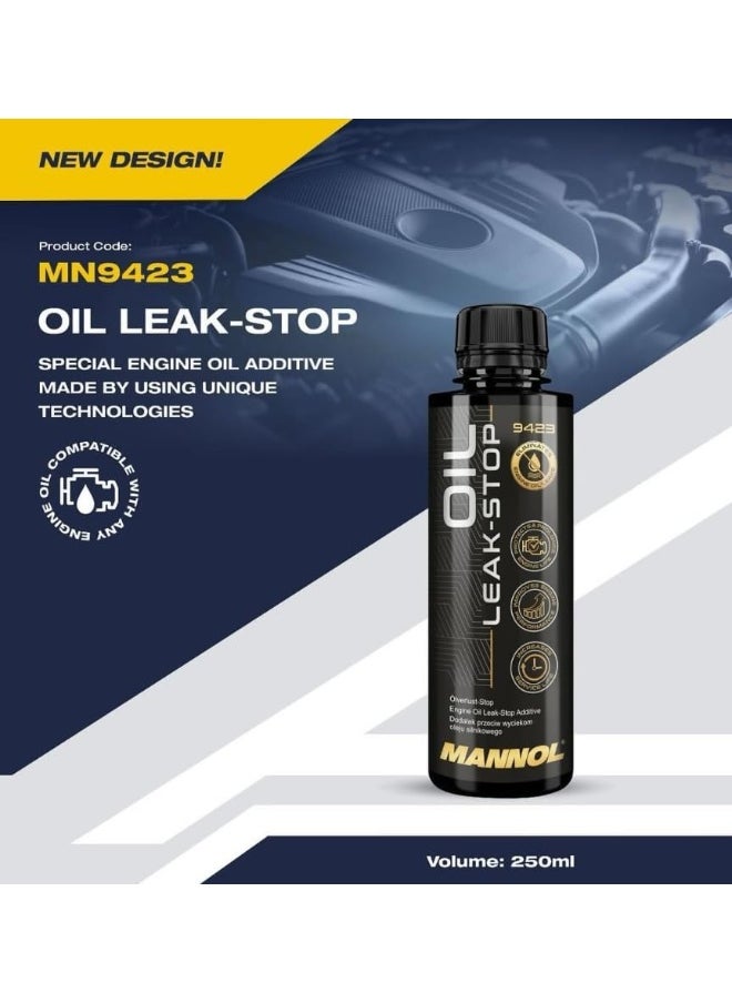MANNOL Mannol HTE - Germany 2 Pc Pack 9423 ENGINE OIL LEAK STOP  - Image 2