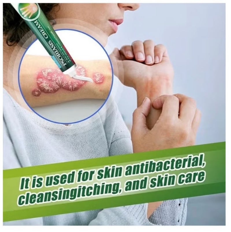 Sumifun Psoriasis Ointment Cream – Herbal Anti-Itch Formula for Redness, Flaking & Skin Irritation – Gentle Moisturizing Relief for Daily Use 20g - Image 3