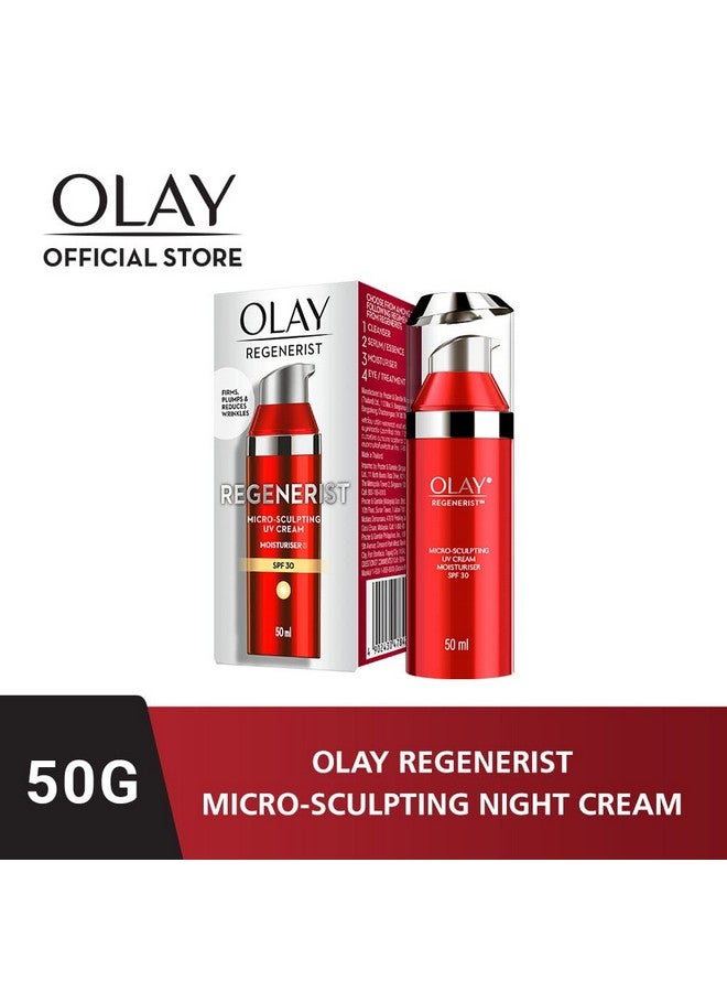 Olay Regenerist Microsculpting Uv Cream Moisturiser Spf 30 1.7 Ounce - Image 2