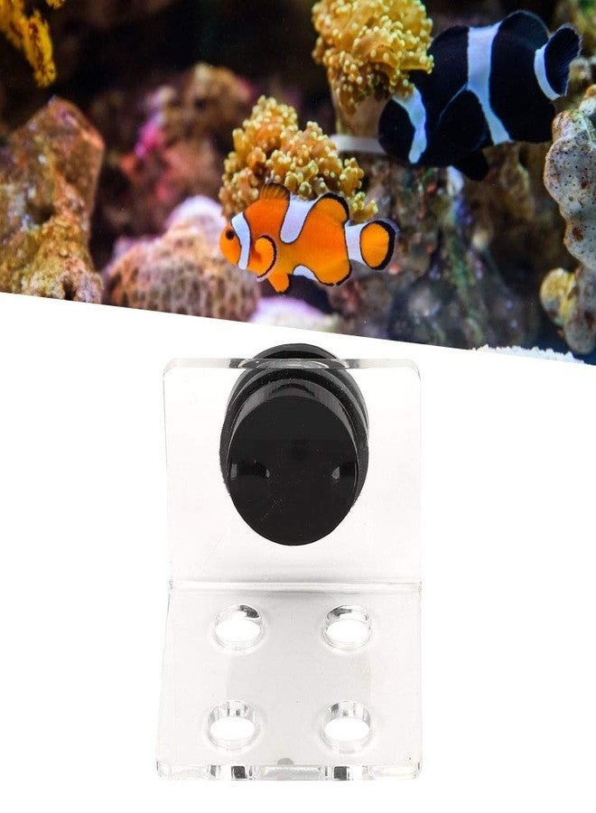 Zerodis Fish Acrylic Bracket Base, Aquarium Rack Bracket Transparent Bracket Holder Frag Plugs Rack Suction Cup(4Holes) - Image 5