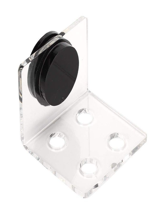 Zerodis Fish Acrylic Bracket Base, Aquarium Rack Bracket Transparent Bracket Holder Frag Plugs Rack Suction Cup(4Holes) - Image 1