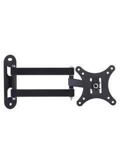Telescopic TV Bracket, LCD LED TV PC Monitor Wall Mount Bracket, Folding Shelf Bracket, Adjustment Heavy Duty Corner Tilt Swivel Holder Shelves Support, TV Stand Rack Suitable for Size 10-27inch