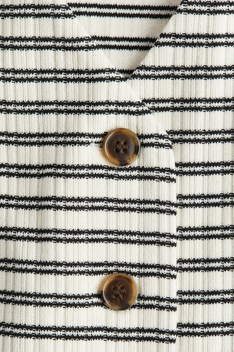 H&M Rib-Knit Waistcoat