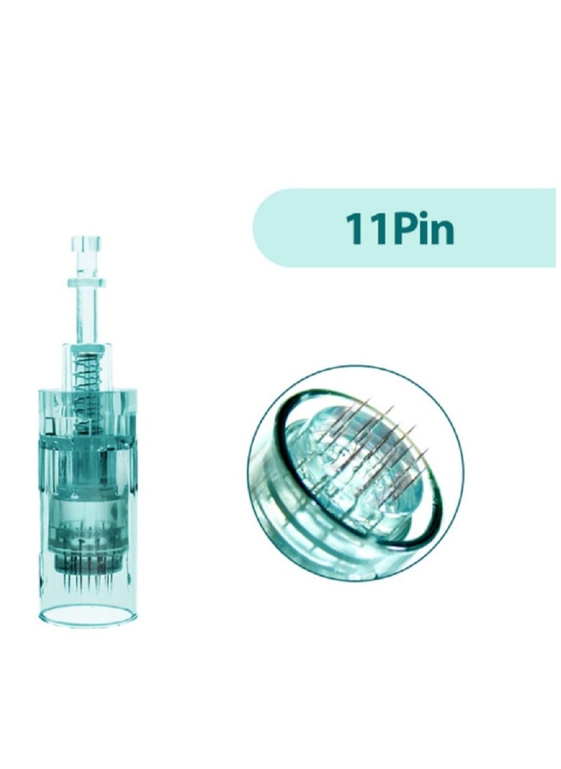 Dr.pen 10Pcs Dr.pen Ultima A6S Needle Cartridge 11Pin Needles Microneedling Derma Pen Replacement Cartridges  - Image 2