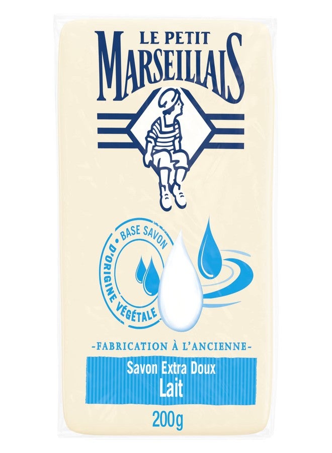 Le Petit Marseillais milk soap - fabricated in the old fashioned way - Bar of soap 200g