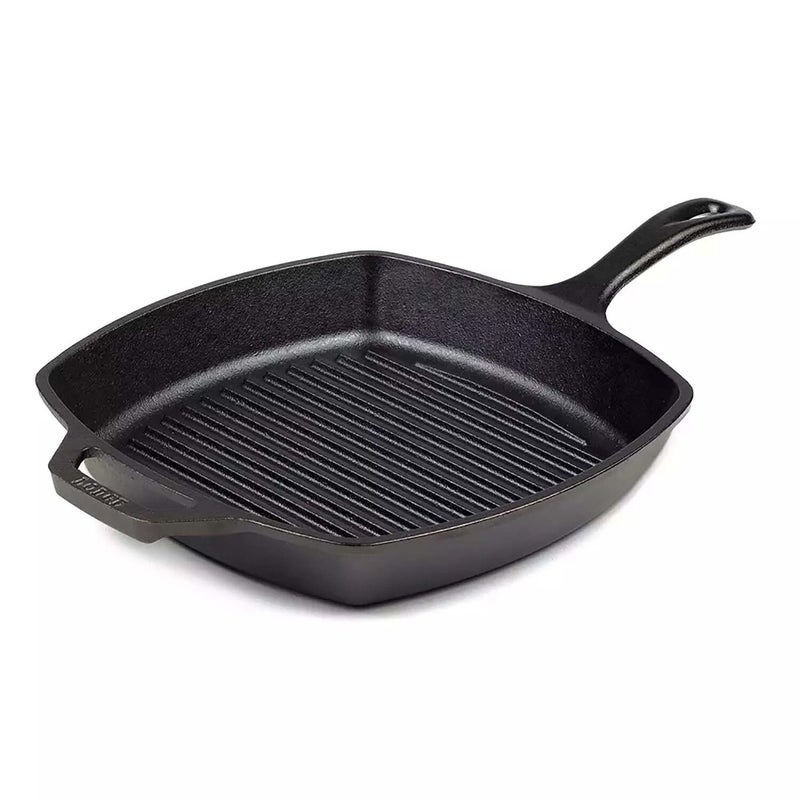 Lodge Cast Iron Square Grill Pan L8SGP3 26.7cm