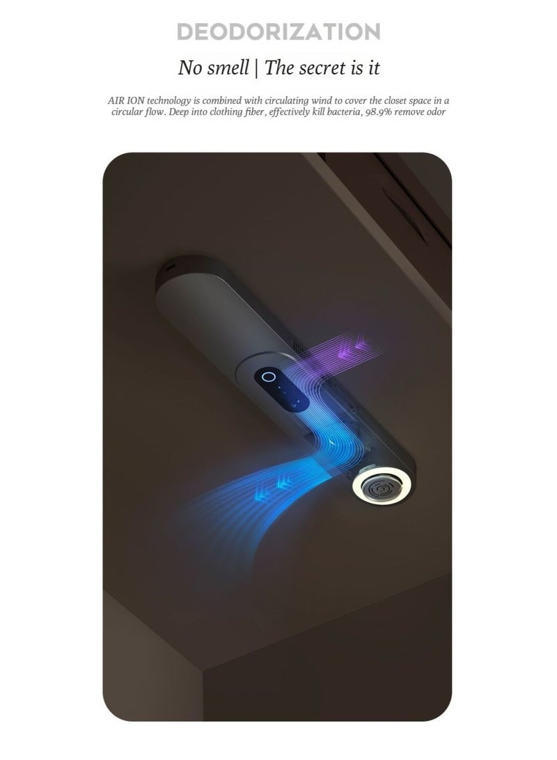 ROOTSENSE intelligent clothing care machine - a new home model wardrobe anti-mold and anti-rat infestation sensor lamp, sterilization and disinfection integrated machine, air purifier - Image 2