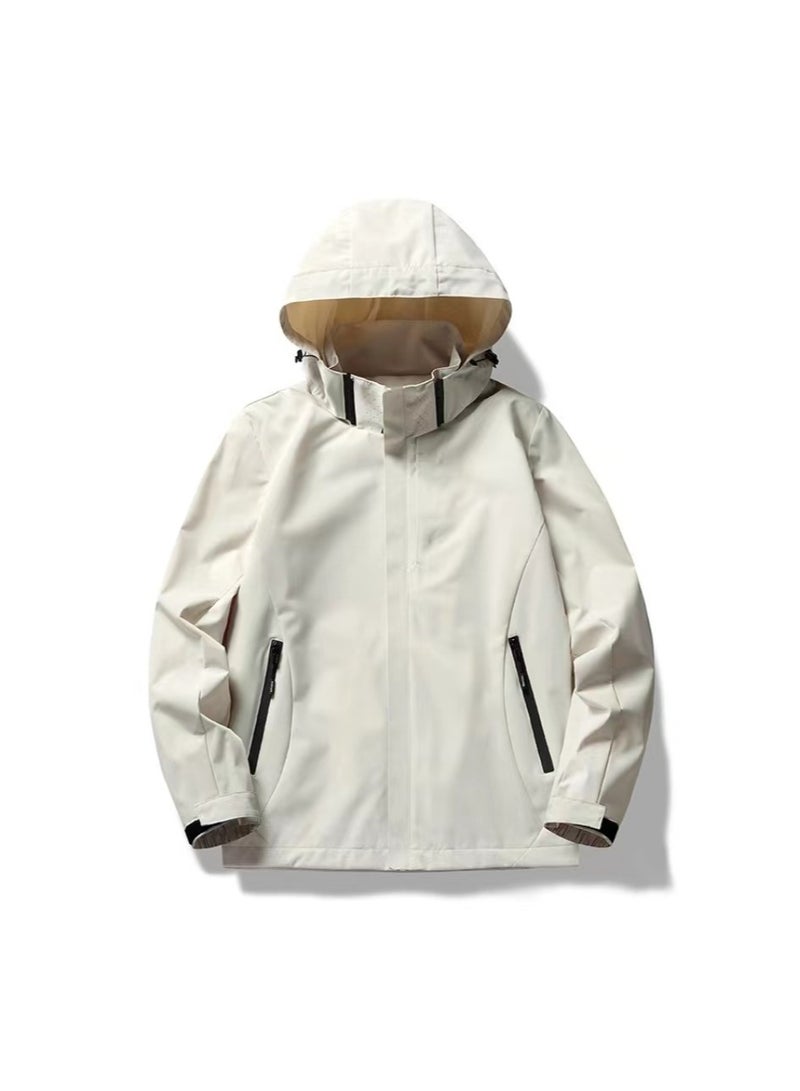 KUYING New Detachable Hooded Waterproof Mountaineering Suit Outdoor Clothing 