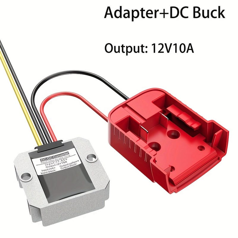 Charger with Fuse For 18V Batteries 12V 10A Output Power Adapter - Image 2