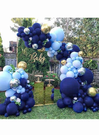Balloon Arch Kit, 146 PCS Blue Balloons Macaron Blue Balloon Garland Kit, Gold and Sliver Balloon Arch Party Balloons Latex Balloons for Baby Shower Decorations Wedding Decorations Party Birthday - pzsku/Z85D415999386A06F6EABZ/45/_/1698646481/734816ac-8eeb-456d-a0a5-26e9c33c1fb2