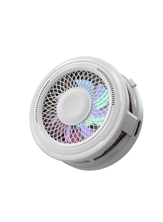 Qi2 Certified Mobile Phone Radiator Semiconductor Refrigeration Wireless Charger 15W Fast Charge Cooling Artifact Live Special-Color:Q6b White - Image 1