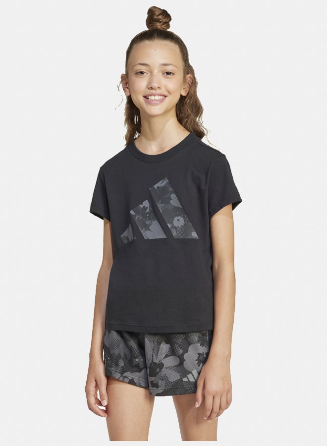 Adidas seasonal essentials flower juniors  t-shirt  - Image 1