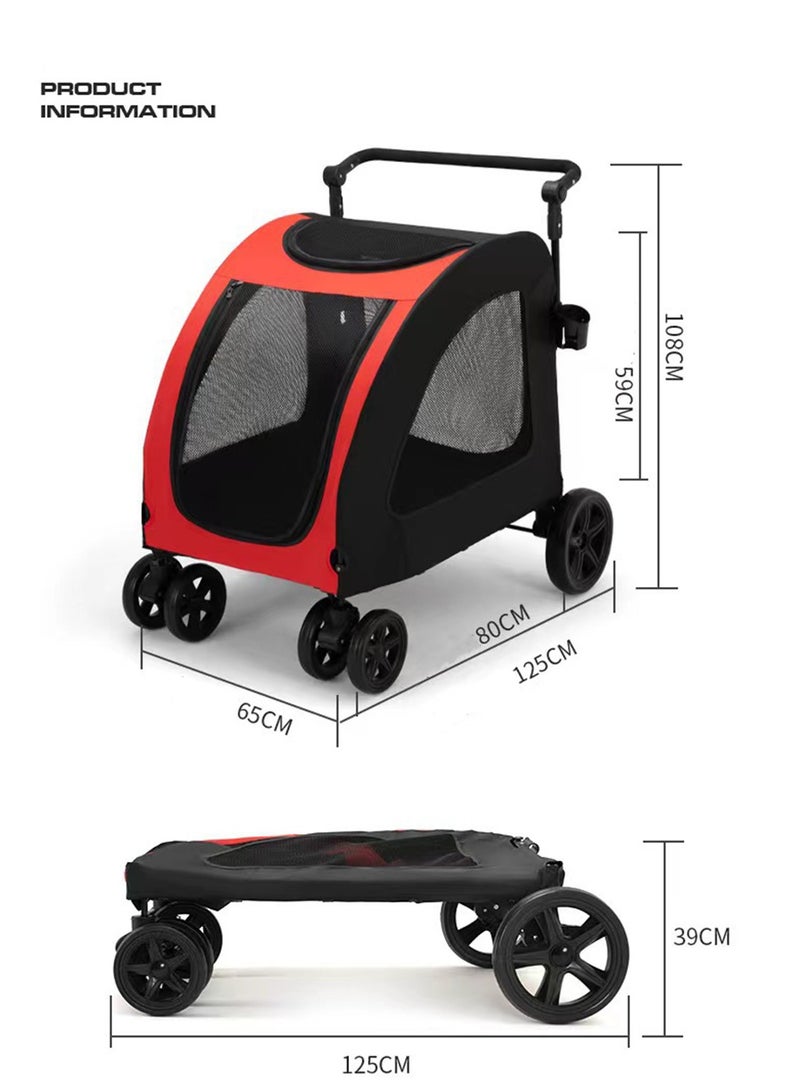 كيدل الحيوانات الأليفة عربة عربة الحيوانات الأليفة - Image 2
