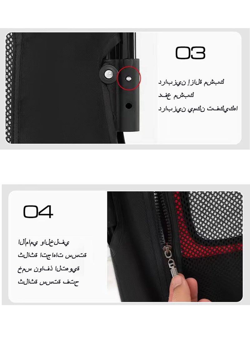 كيدل الحيوانات الأليفة عربة عربة الحيوانات الأليفة - Image 4