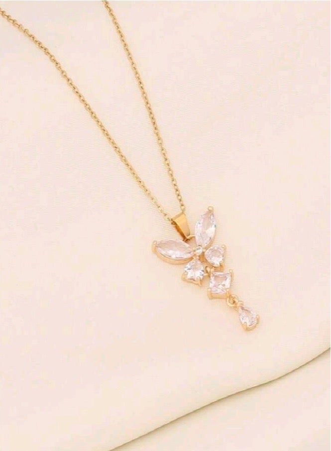 Attractives Trendy Cubic Zirconia Necklace For Women - Image 1