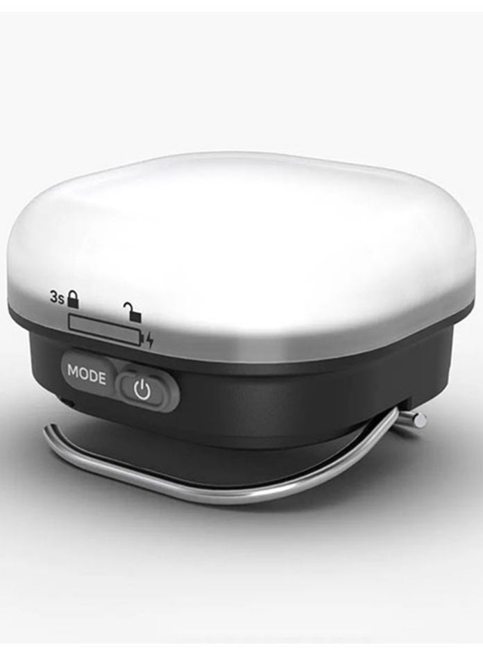 سيلفا مصباح تخييم قابل لإعادة الشحن - أسود - Image 1