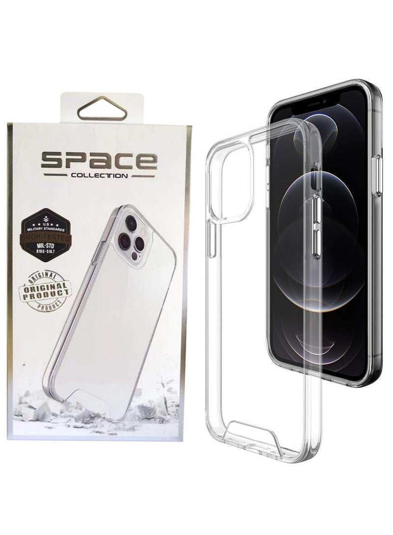 Space I Phone 15 Pro Clear transparent TPU Case, Cover ,  Scratch & Yellowing Resistant, Drop Protection - Image 2