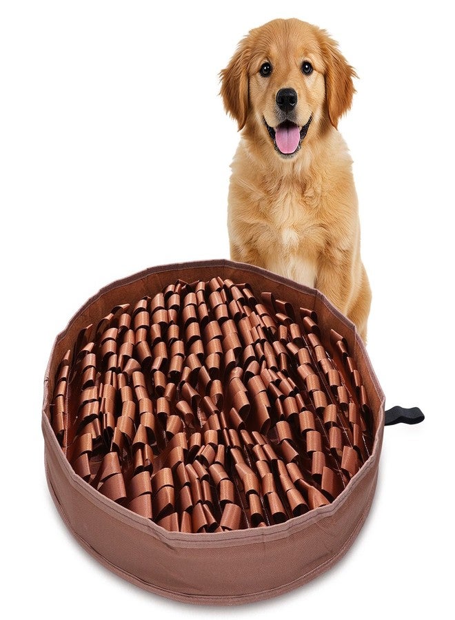 ORIA Snuffle Mat for Dogs, 20x20 Slow Feeder Mat with Mental Stimulation, Interactive Puzzle Toy & Treats Feeding Game for Fast Eating, Boredom, Anxiety, for Small Medium Dogs - Image 1