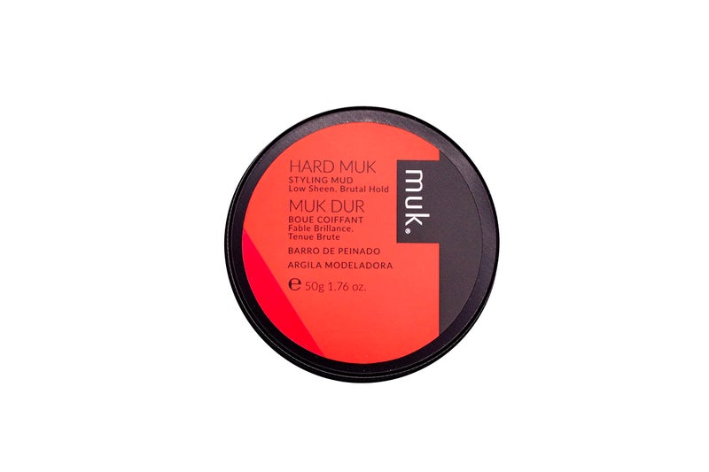 MUK. Haircare Hard Brutal Hold Styling Mud, Hair Product, Hair Mud for Men, Brutal Hold, Low Sheen Finish - 1.7oz - Image 1