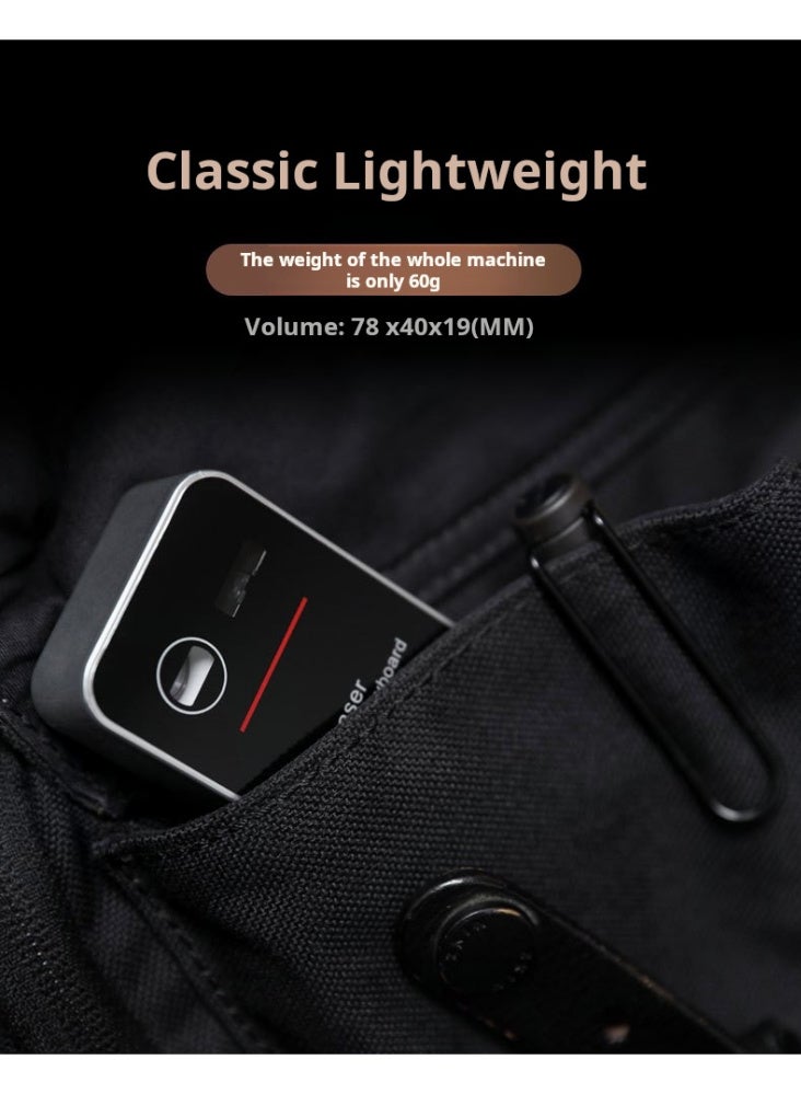 Bluetooth Laser Keyboard Wireless Virtual Projection Keyboard Portable for IOS Android Smart Phone Pad Tablet PC Notebook (Black) - Image 5