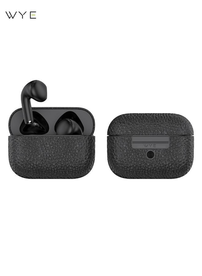 WYE Premium Wireless Earbuds | Bluetooth | HiFi Stereo Sound | Touch Control | Charging Case | Comfortable Fit | Black - Image 2
