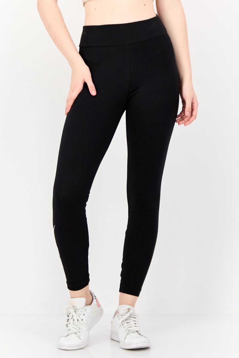 Reebok Women Sportswear Fit Training Leggings, Black  - Image 1