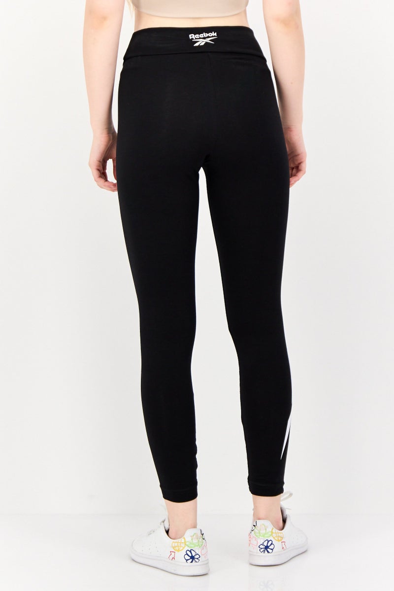 Reebok Women Sportswear Fit Training Leggings, Black  - Image 2