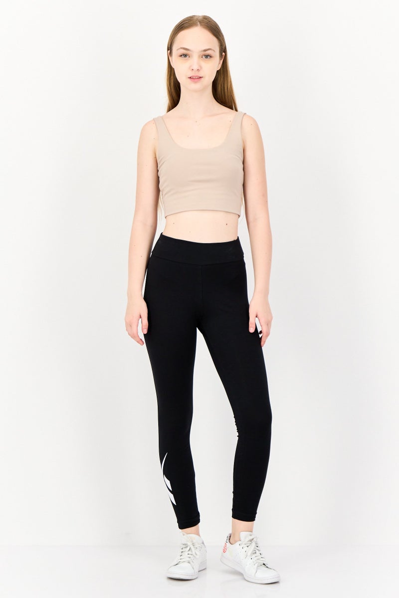 Reebok Women Sportswear Fit Training Leggings, Black  - Image 3