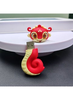 Generic Year Of The Snake Zodiac U Disk Enterprise IP Image Doll Hand Accompanied Cartoon USB High Speed IP Image Doll U Disk Wholesale-Color:[zodiac Gift] Cartoon Doll U Disk - Invoice Can Be Issued - Data Can Be Copied-Capacity:USB2.0 128MB  - Image 4