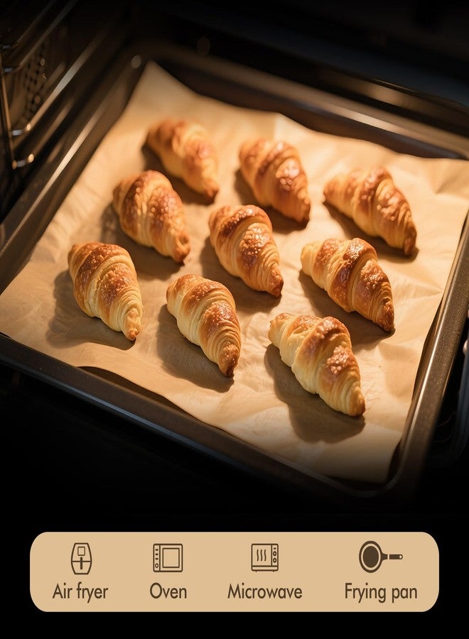 Putmhim 200 Pcs 9x13 Inches Unbleached Parchment Paper, Precut and Non-Stick Parchment Paper Sheets for Baking, Oven, Pan Cooking - Image 5