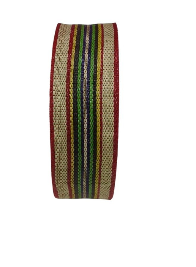 DHSVS 2-Inch Nylon Niwar Roll - 80m Strong & Flexible Niwar for Folding Khat, Charpai, and Khatiya | 1kg Roll | Nylon Niwar Roll 80 Meter (Red) - Image 3