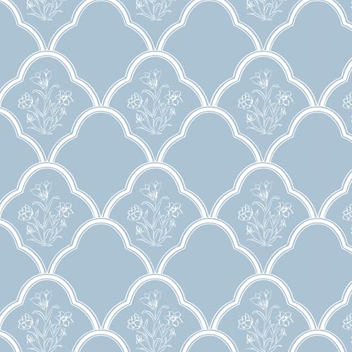 haus & kinder 100% Cotton Single Bed Dohar | Lightweight AC Blanket for Summer | Soft Breathable Reversible Blanket | Printed Cotton Dohar Classic Trellis | 58 x 88 Inch | 144 TC - Image 4