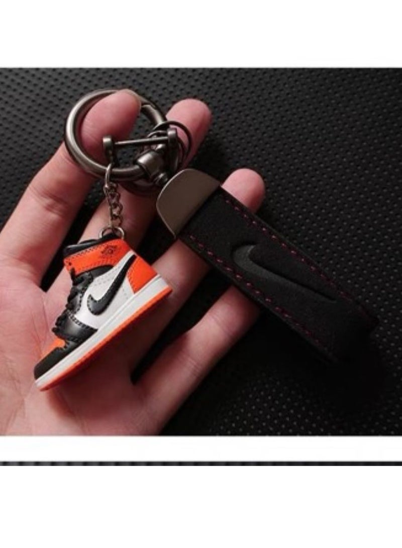 keychain 3D sneaker pendant car key keyring - Image 2