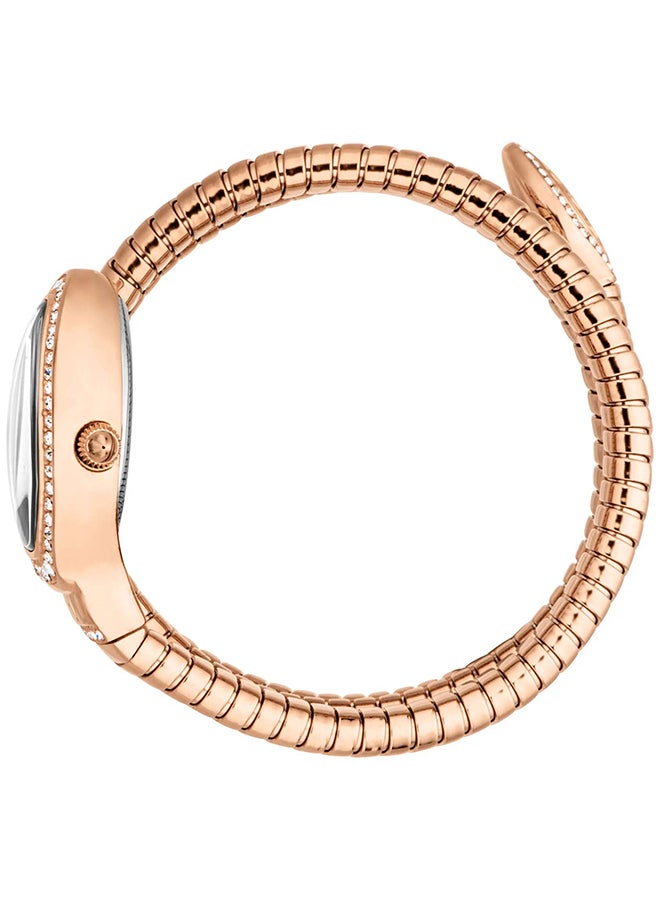 Just Cavalli Lady Snake Carezza JC1L372M0045 - Stainless Steel Female Quartz 2 hands - Image 2