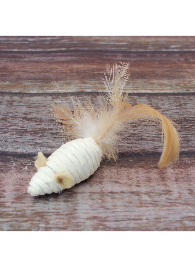 Generic MEETCARE Cat Toy Interactive Toy Mouse Shaped Toy - (3 Pack),Small Breeds (Cat Scratch Paper) - Image 4