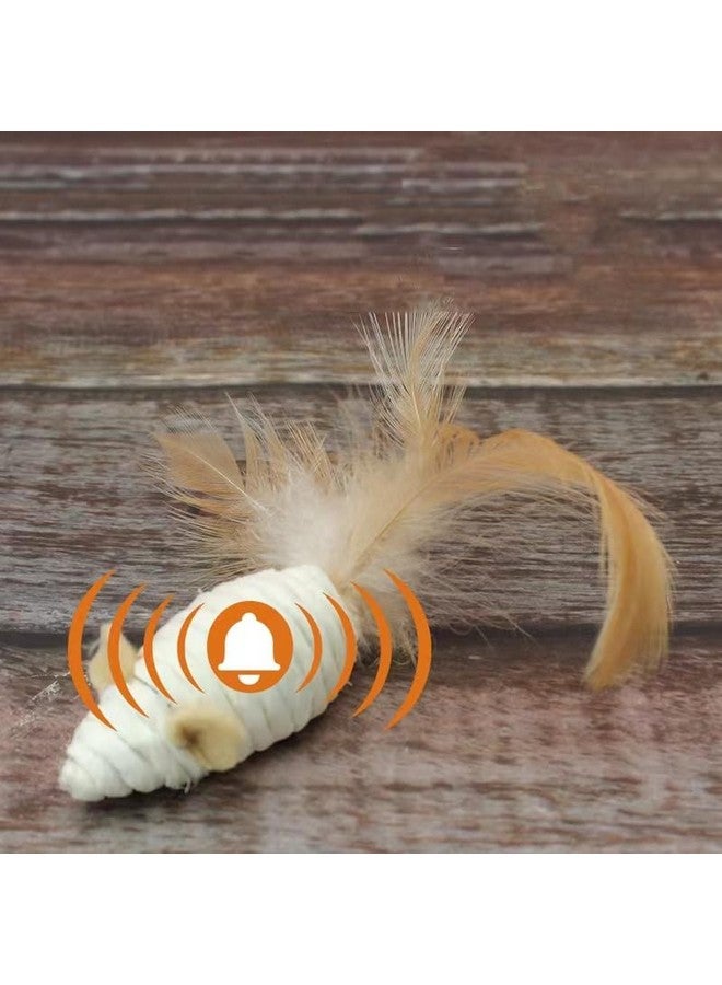 Generic MEETCARE Cat Toy Interactive Toy Mouse Shaped Toy - (3 Pack),Small Breeds (Cat Scratch Paper) - Image 2