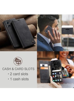 CaseMe Case Suitable for OPPO Reno 8T 5G PU Leather Case Hidden Bracket Magnetic Adsorption Flip Wallet Cover  - Image 4