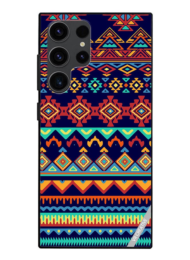 VR CREATIVE Protective Case Cover For Samsung Galaxy S23 Ultra 5G Texture Design Multicolour - Image 1