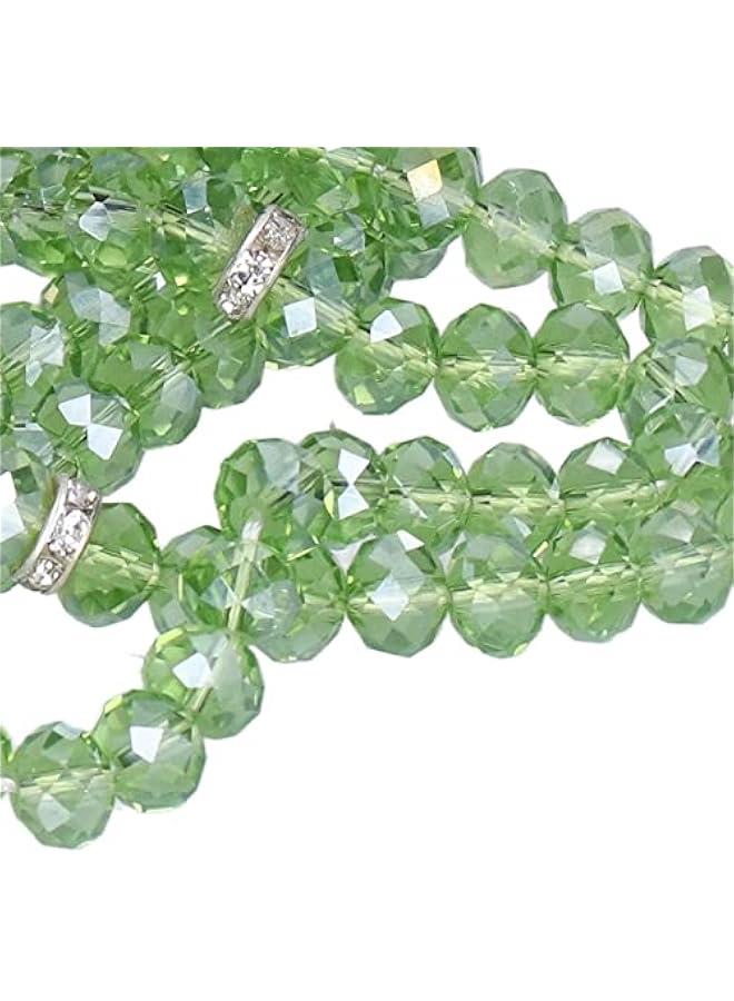 2Pcs Muslim Prayer Beads, 99 Beads Mihrab Separators Count Exquisite Design Tasbih Prayer Beads for Hand Bag, Tamarind Wood Tasbih Prayer Beads Islamic Prayer Beads(Emerald) - Image 5