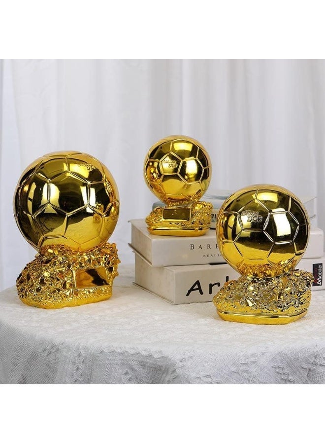 ماركة غير محددة كأس كرة القدم الذهبية لبطل كرة القدم جوائز لأفضل لاعب لذكري كأس العالم لكرة القدم  - Image 3