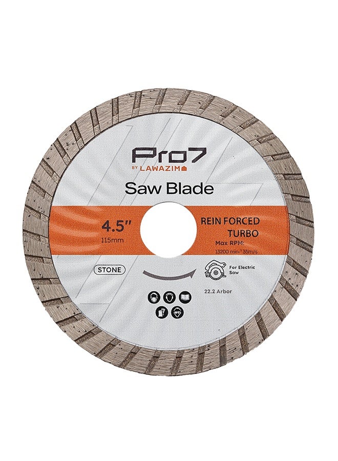 LAWAZIM Pro7 Saw Blade 4.5inch for fast cutting Saw Blade Tile Blades Cutting Disc Wheel for Cutting Porcelain Tiles Granite Marble Ceramics  - Image 1
