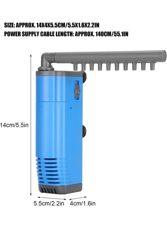 ZHIYANG Submersible Aquarium Internal Filter Underwater Filter Built‑in Filtration Water Pump - Image 3