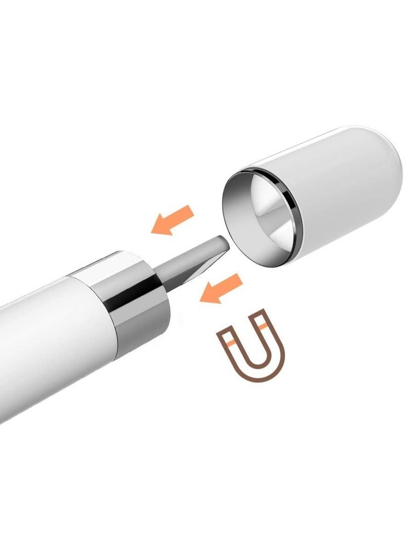 [5 قطع] أغطية مغناطيسية لقلم أبل الجيل الأول، أغطية واقية بديلة - Image 2