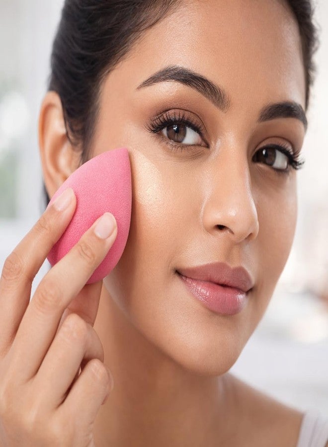Teraabliss Makeup Blender Sponge Set with Cute Reusable Pouch - Soft Beauty Blending Sponges for Foundation, Concealer & Powder - Multi Shape Cosmetic Puff for Flawless Finish (Pink) - Image 5