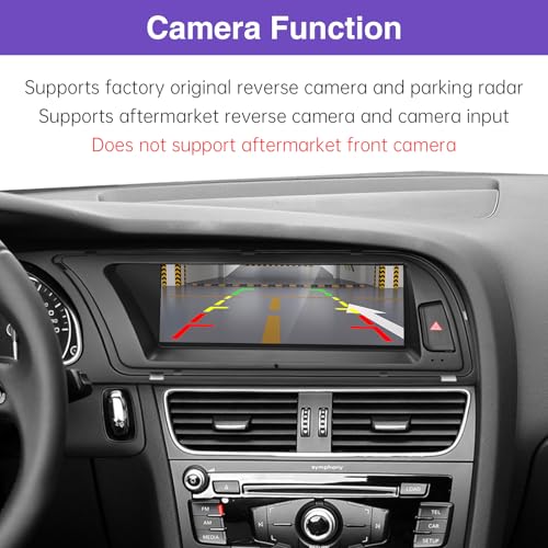 NINETOM 8.9" Touchscreen Wireless CarPlay Android Auto Multimedia Receiver Compatible with Audi A4 MMI 2G (2009–2015), Supports Mirrorlink, Camera, Navigation - Image 5