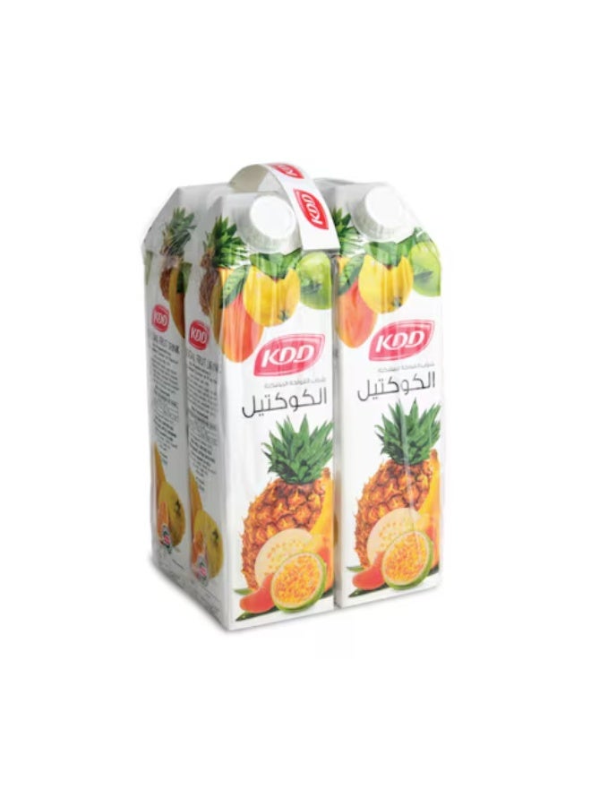 Kdd Cocktail Drink, 1 L Pack of 4